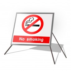 No Smoking Roll Up Sign